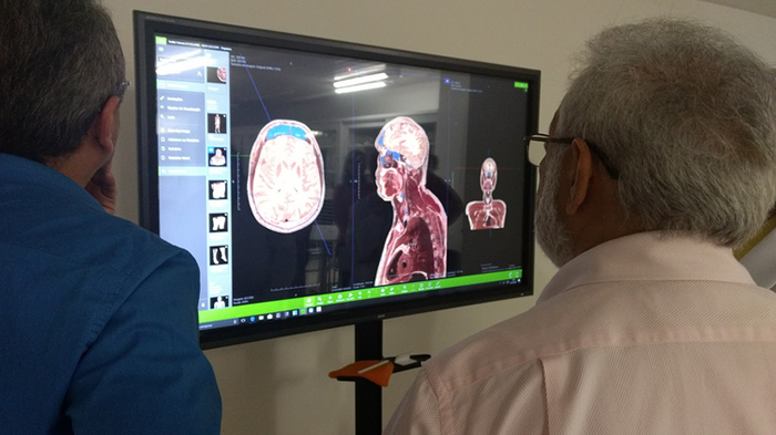 Mesa Digital de anatomia para Medicina Veterinária